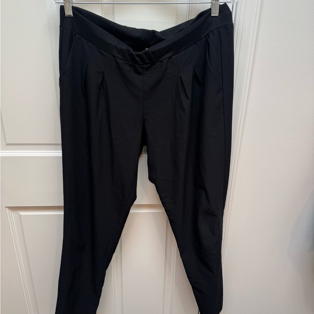 Mamalicious Elegant Black Maternity Pants
